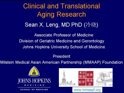 Clinical and Translational Aging Research
